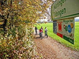 Alle Themen-Touren sind einheitlich ausgeschildert. Foto: djd/Tourismusförderung Landkreis Tübingen