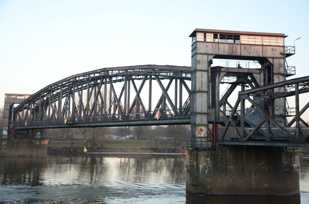 Hubbrücke in Magdeburg 