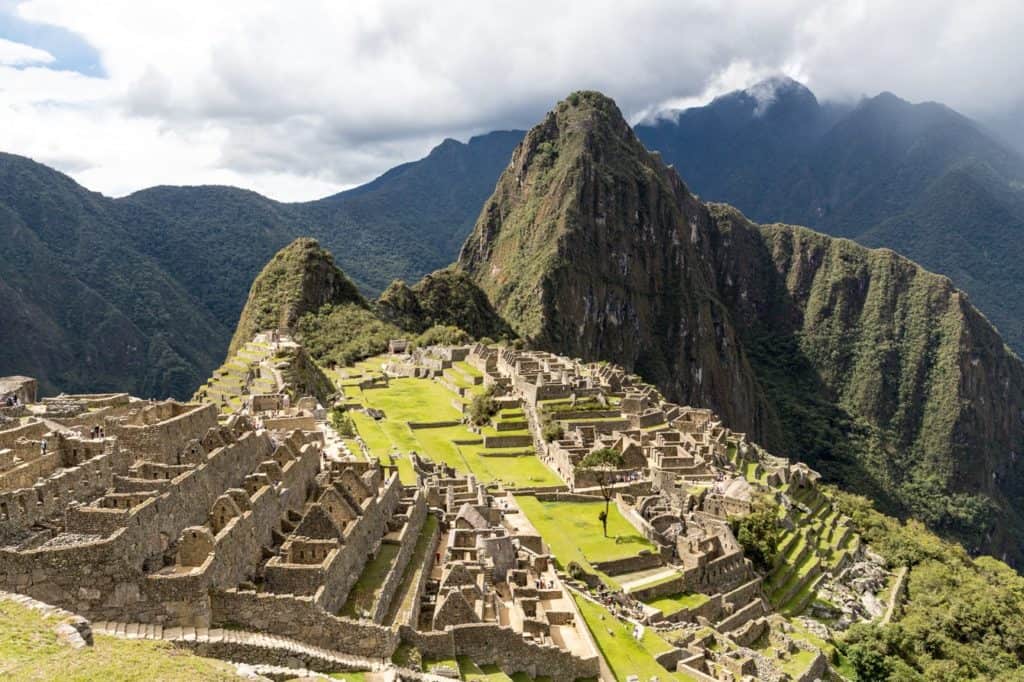 Die Inkaruine Machu Picchu