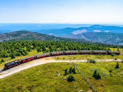 Brockenbahn auf dem Brocken